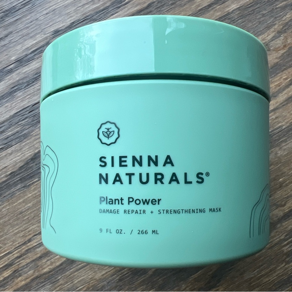 Sienna Naturals Plant Power Strengthening Mask NEW 9oz 266ml